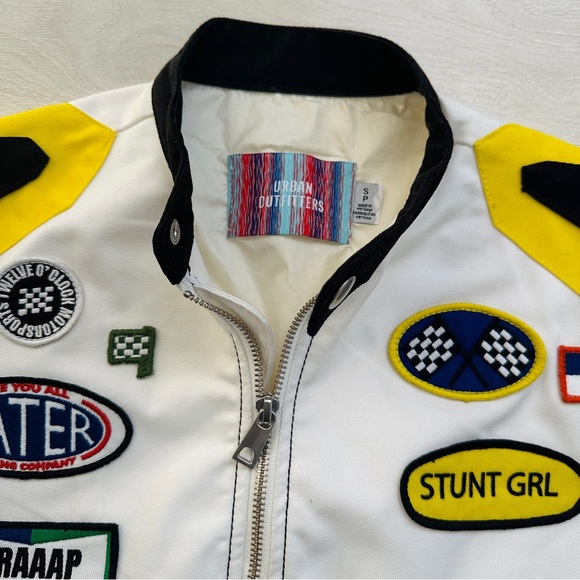 Urban Outfitters Della Racing Jacket. NWOT - Picture 3 of 15